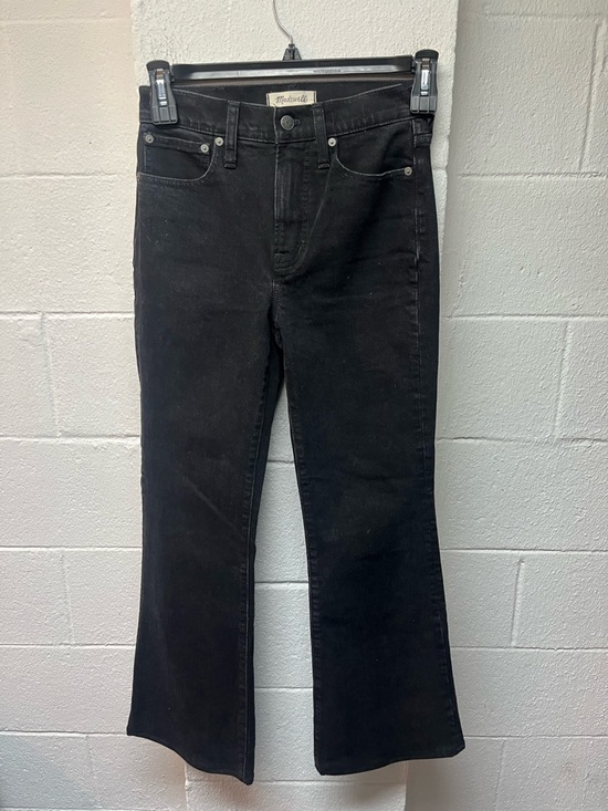 Madewell Denim - Madewell Black High-Rise Flared Jeans
